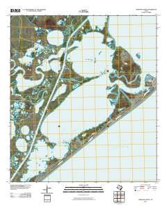 Christmas Point Texas Historical topographic map, 1:24000 scale, 7.5 X 7.5 Minute, Year 2010
