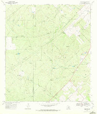 Clegg NE Texas Historical topographic map, 1:24000 scale, 7.5 X 7.5 Minute, Year 1969