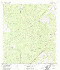 Clegg NE Texas Historical topographic map, 1:24000 scale, 7.5 X 7.5 Minute, Year 1969