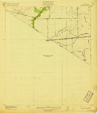 Clodine Texas Historical topographic map, 1:31680 scale, 7.5 X 7.5 Minute, Year 1919