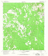 Coldspring Texas Historical topographic map, 1:24000 scale, 7.5 X 7.5 Minute, Year 1960