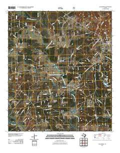 Coldspring Texas Historical topographic map, 1:24000 scale, 7.5 X 7.5 Minute, Year 2010