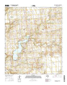 Colorado City SE Texas Current topographic map, 1:24000 scale, 7.5 X 7.5 Minute, Year 2016