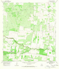 Concepcion Texas Historical topographic map, 1:24000 scale, 7.5 X 7.5 Minute, Year 1968
