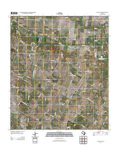 Coupland Texas Historical topographic map, 1:24000 scale, 7.5 X 7.5 Minute, Year 2012