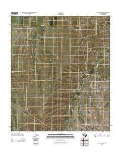 Coyanosa SE Texas Historical topographic map, 1:24000 scale, 7.5 X 7.5 Minute, Year 2012