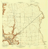 Crosby Texas Historical topographic map, 1:31680 scale, 7.5 X 7.5 Minute, Year 1919