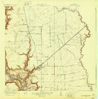 Crosby Texas Historical topographic map, 1:31680 scale, 7.5 X 7.5 Minute, Year 1919