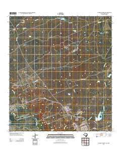Cuervo Creek Texas Historical topographic map, 1:24000 scale, 7.5 X 7.5 Minute, Year 2013