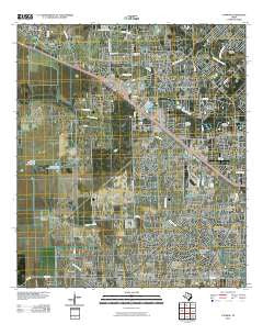 Cypress Texas Historical topographic map, 1:24000 scale, 7.5 X 7.5 Minute, Year 2010