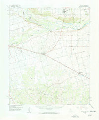 Davidson Oklahoma Historical topographic map, 1:62500 scale, 15 X 15 Minute, Year 1958