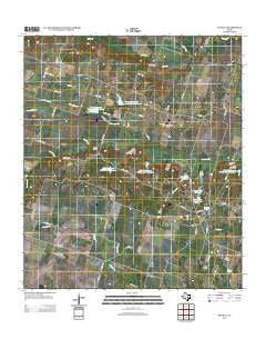 Davilla Texas Historical topographic map, 1:24000 scale, 7.5 X 7.5 Minute, Year 2013