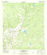Deadmans Hill Texas Historical topographic map, 1:24000 scale, 7.5 X 7.5 Minute, Year 1974