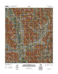 Deer Canyon Texas Historical topographic map, 1:24000 scale, 7.5 X 7.5 Minute, Year 2012