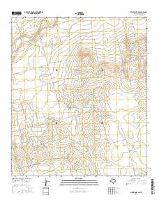 Dewey Lake NE Texas Current topographic map, 1:24000 scale, 7.5 X 7.5 Minute, Year 2016