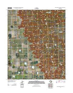 Dick Moore Canyon Texas Historical topographic map, 1:24000 scale, 7.5 X 7.5 Minute, Year 2012