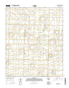Dimmitt SW Texas Current topographic map, 1:24000 scale, 7.5 X 7.5 Minute, Year 2016