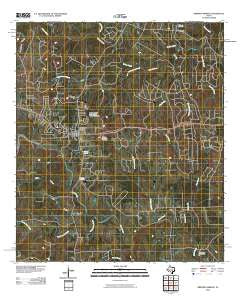 Dripping Springs Texas Historical topographic map, 1:24000 scale, 7.5 X 7.5 Minute, Year 2010