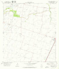 Driscoll West Texas Historical topographic map, 1:24000 scale, 7.5 X 7.5 Minute, Year 1978
