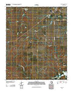 Dundee Texas Historical topographic map, 1:24000 scale, 7.5 X 7.5 Minute, Year 2010