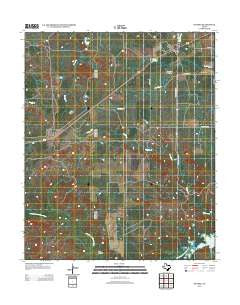 Dundee Texas Historical topographic map, 1:24000 scale, 7.5 X 7.5 Minute, Year 2012