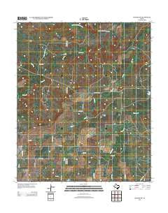 Dundee SW Texas Historical topographic map, 1:24000 scale, 7.5 X 7.5 Minute, Year 2012