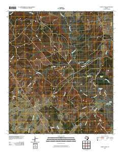 Durst Lakes Texas Historical topographic map, 1:24000 scale, 7.5 X 7.5 Minute, Year 2010