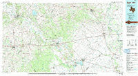 Eagle Lake Texas Historical topographic map, 1:100000 scale, 30 X 60 Minute, Year 1985