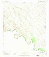 Eagle Mountains SW Texas Historical topographic map, 1:24000 scale, 7.5 X 7.5 Minute, Year 1972