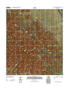 Eagle Mountains NE Texas Historical topographic map, 1:24000 scale, 7.5 X 7.5 Minute, Year 2012