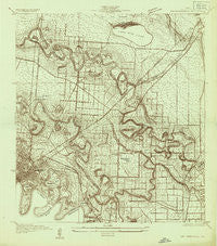 East Brownsville Texas Historical topographic map, 1:24000 scale, 7.5 X 7.5 Minute, Year 1930