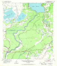 East Columbia Texas Historical topographic map, 1:24000 scale, 7.5 X 7.5 Minute, Year 1952