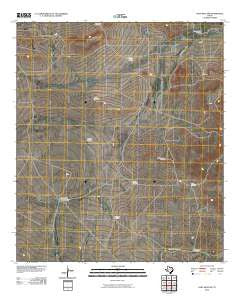 East Mesa SW Texas Historical topographic map, 1:24000 scale, 7.5 X 7.5 Minute, Year 2010