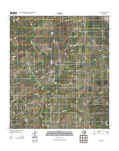 Ecleto Texas Historical topographic map, 1:24000 scale, 7.5 X 7.5 Minute, Year 2013
