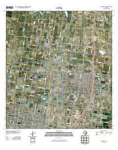 Edinburg Texas Historical topographic map, 1:24000 scale, 7.5 X 7.5 Minute, Year 2010