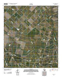 Egypt Texas Historical topographic map, 1:24000 scale, 7.5 X 7.5 Minute, Year 2010