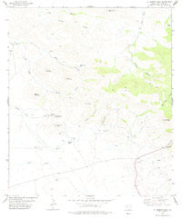 El Muerto Peak Texas Historical topographic map, 1:24000 scale, 7.5 X 7.5 Minute, Year 1978