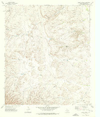 Emory Corral Texas Historical topographic map, 1:24000 scale, 7.5 X 7.5 Minute, Year 1973