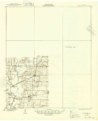 Farmersville Texas Historical topographic map, 1:62500 scale, 15 X 15 Minute, Year 1930