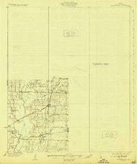 Farmersville Texas Historical topographic map, 1:62500 scale, 15 X 15 Minute, Year 1930
