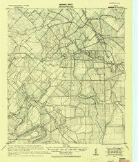Fayettsville Texas Historical topographic map, 1:62500 scale, 15 X 15 Minute, Year 1919