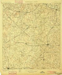 Flatonia Texas Historical topographic map, 1:125000 scale, 30 X 30 Minute, Year 1901