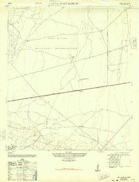 Fort Bliss SE Texas Historical topographic map, 1:24000 scale, 7.5 X 7.5 Minute, Year 1948
