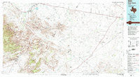 Fort Davis Texas Historical topographic map, 1:100000 scale, 30 X 60 Minute, Year 1985
