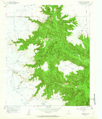 Fortress Cliff Texas Historical topographic map, 1:24000 scale, 7.5 X 7.5 Minute, Year 1956