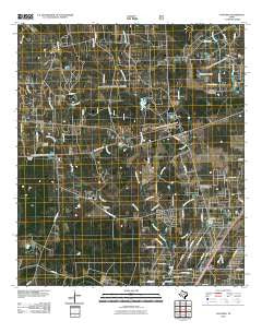 Fostoria Texas Historical topographic map, 1:24000 scale, 7.5 X 7.5 Minute, Year 2010