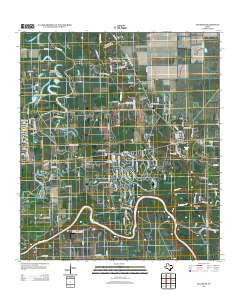 Fulshear Texas Historical topographic map, 1:24000 scale, 7.5 X 7.5 Minute, Year 2013