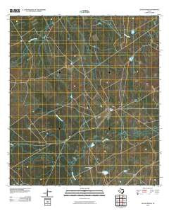 Galvan Ranch Texas Historical topographic map, 1:24000 scale, 7.5 X 7.5 Minute, Year 2010