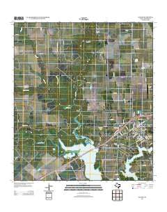 Ganado Texas Historical topographic map, 1:24000 scale, 7.5 X 7.5 Minute, Year 2013