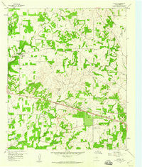 Garner Texas Historical topographic map, 1:24000 scale, 7.5 X 7.5 Minute, Year 1959